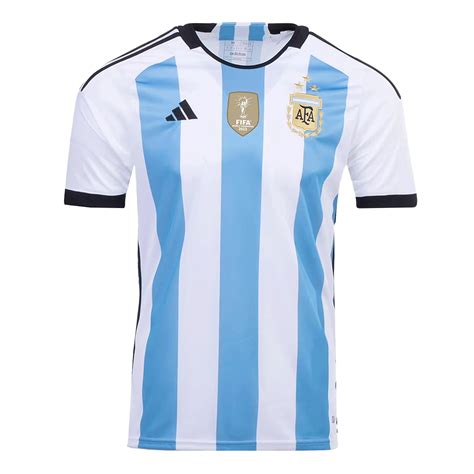 argentina world cup jersey 3 stars